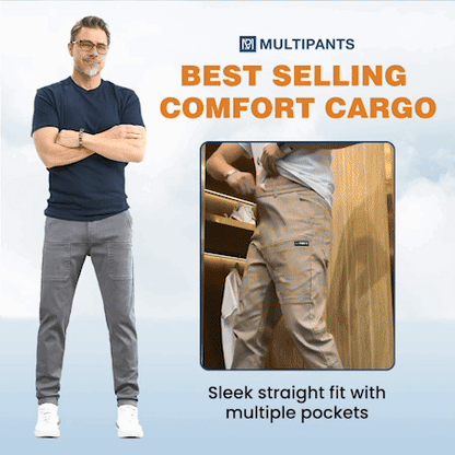 High Stretch Multi-pocket Durable Cargo Pant