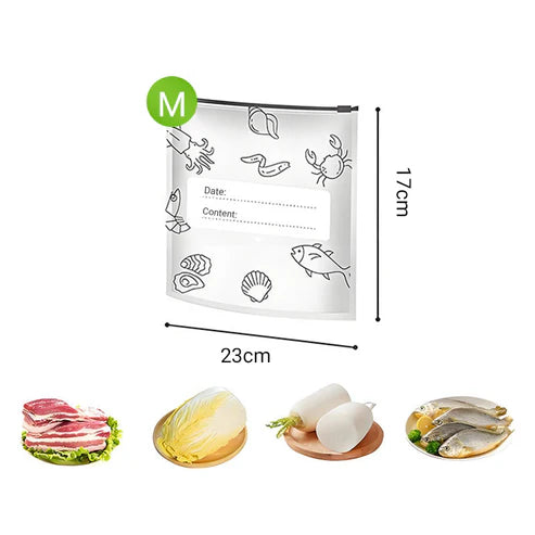 Reusable Aluminum Foil Sealable Storage Bags