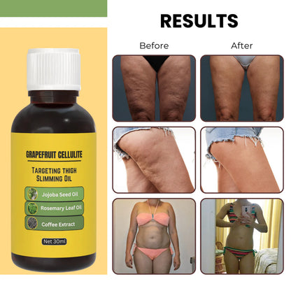 Grapefruit Cellulite Targeting Thigh Slimming Oil - Buy 1 Get 1 Free