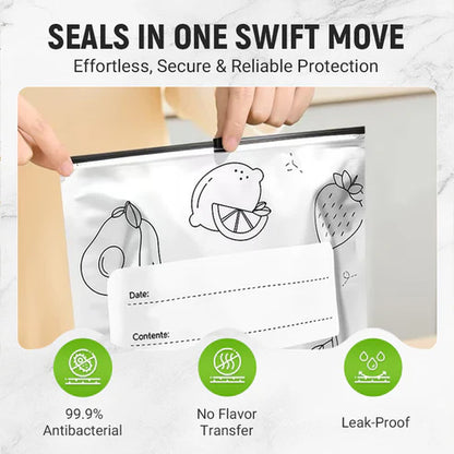 Reusable Aluminum Foil Sealable Storage Bags