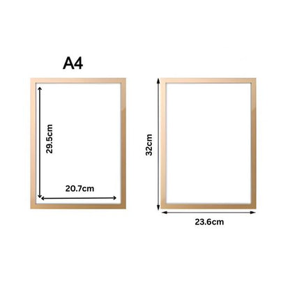Picture frame set to match any décor (5 pieces) | FRAMEMAG